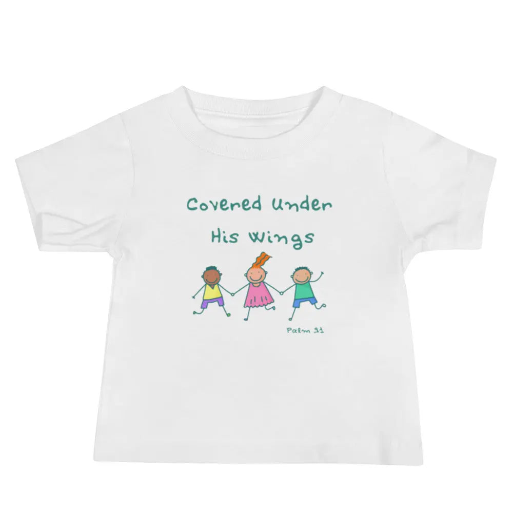 Covered Under His Wings Baby Jersey Short Sleeve Tee Its A Finished Work