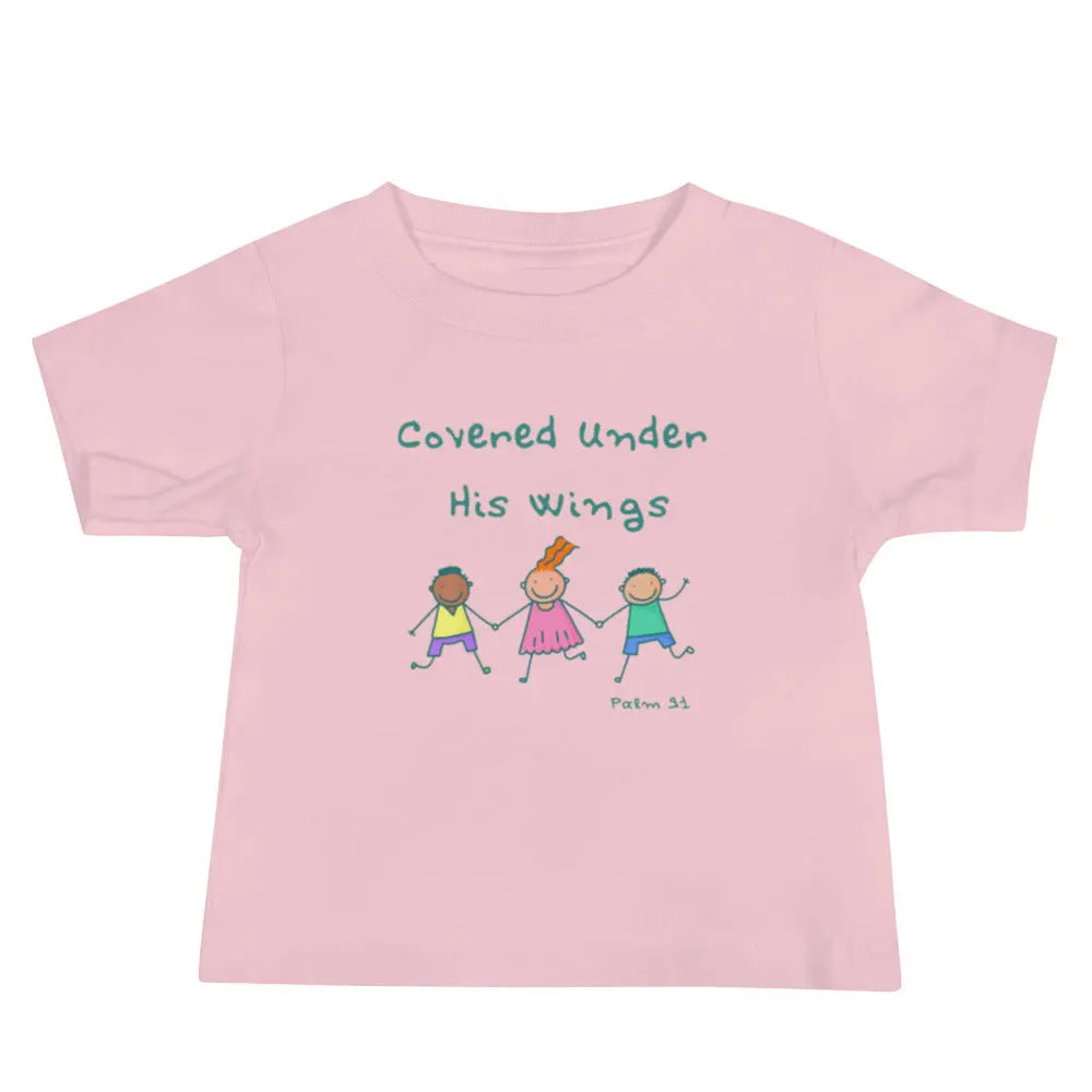 Covered Under His Wings Baby Jersey Short Sleeve Tee Its A Finished Work